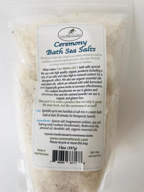 Ceremony Bath Salts High quality salts and oils Mojoly